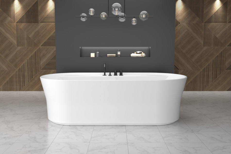 TONO desinger bath in Krion® front view