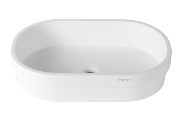 PIANA double washbasin in Krion® unconverted washbasin