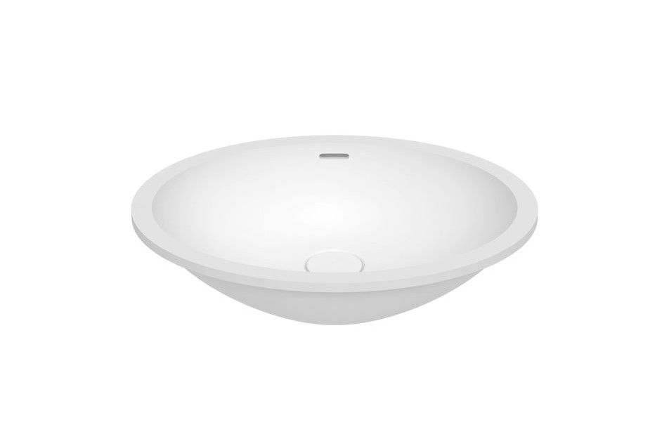 DIAMANT double washbasin brand Krion® unconverted washbasin