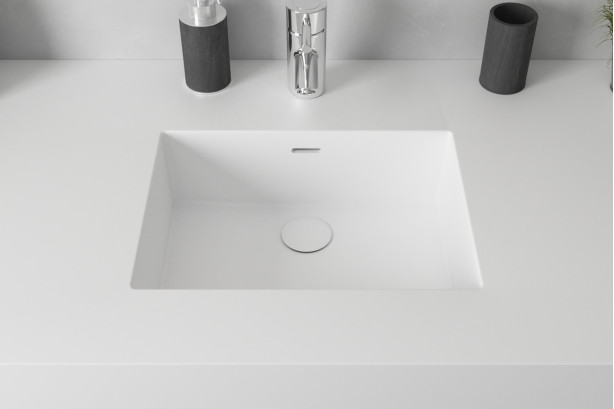 CROZET KRION® single sink unit top view