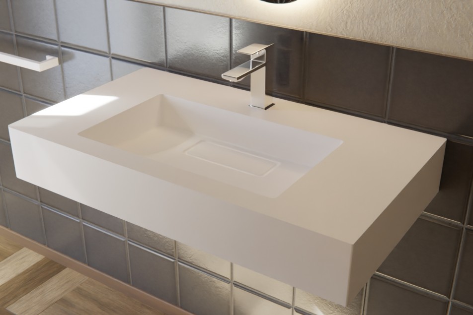 MOTU FATU KRION® single sink unit side view