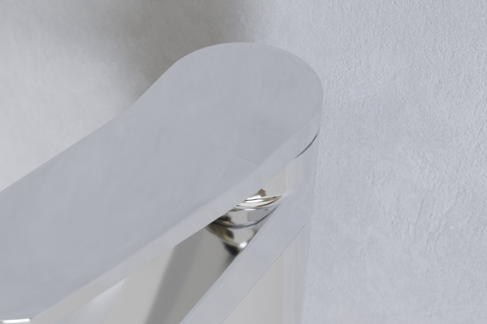 Design faucet AIR Chrome high model close-up