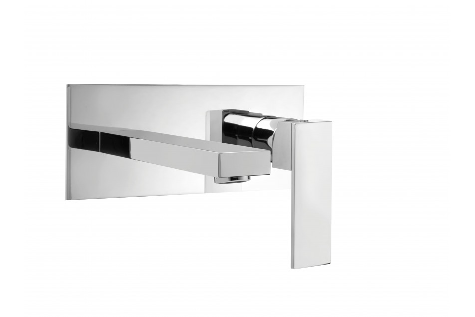 Design concealed mixer with Chrome Gossip Kramer® plate