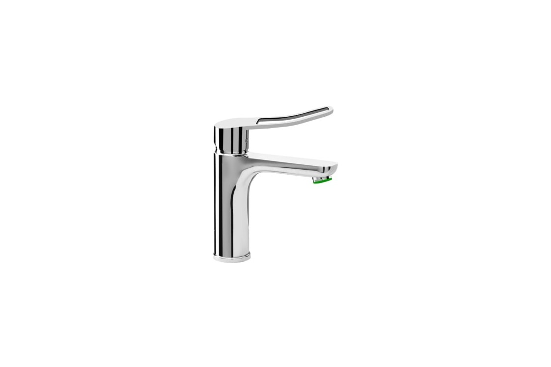 Medium Chrome single-hole mixer ST CLINI'K Kramer®