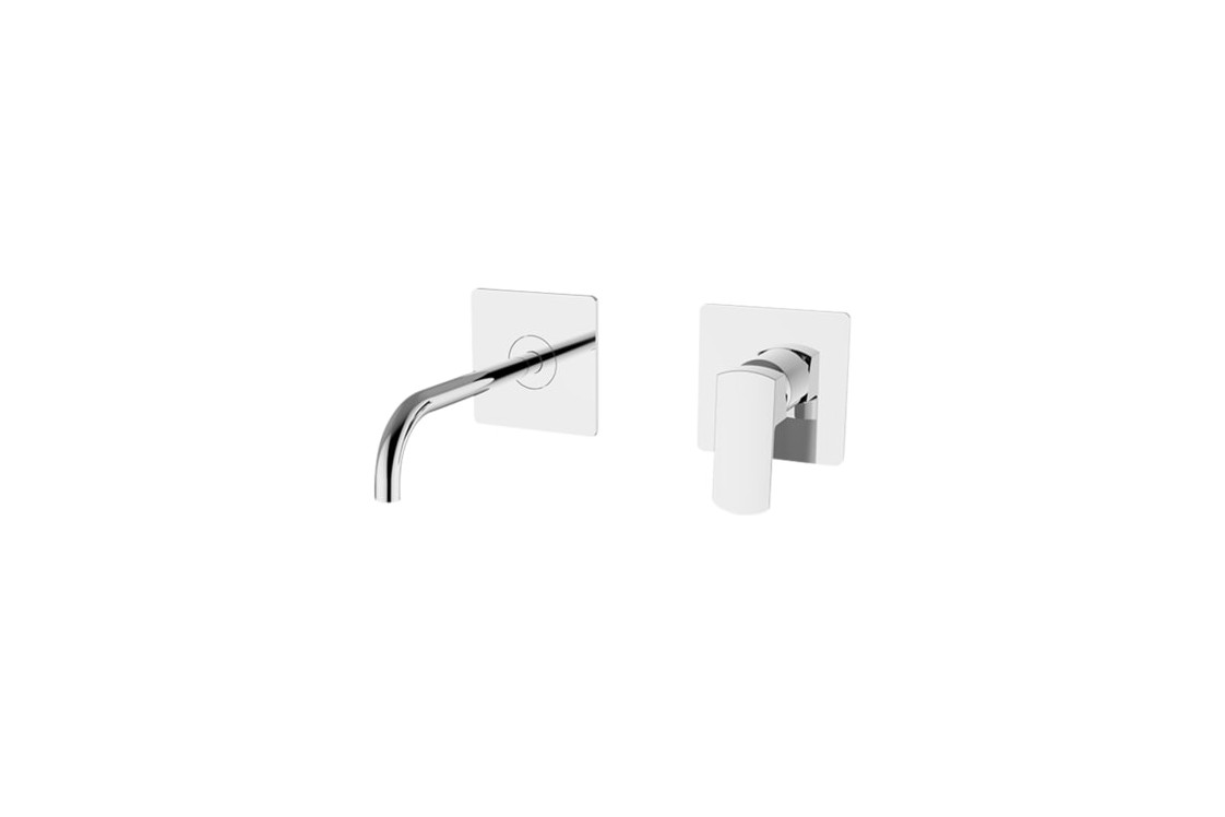 Kramer® CHROME EDGE concealed basin mixer