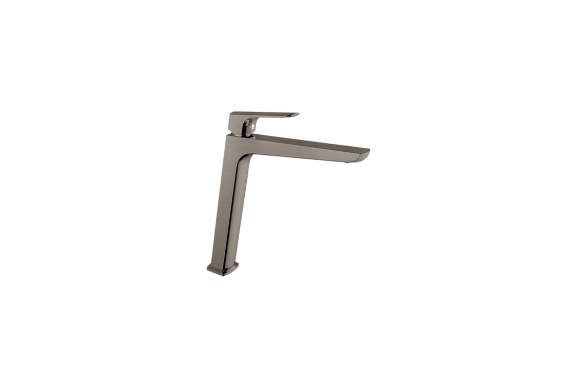 EDGE Satin Nickel single-hole mixer Kramer® high model