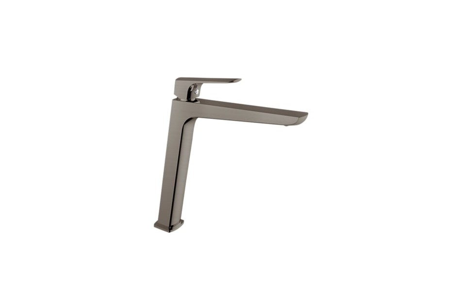 EDGE Satin Nickel single-hole mixer Kramer® high model