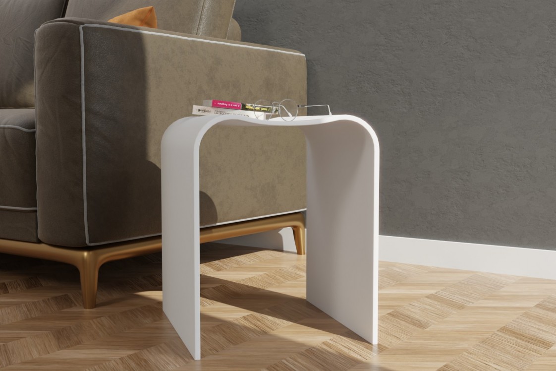 Solid surface Corian® stool image