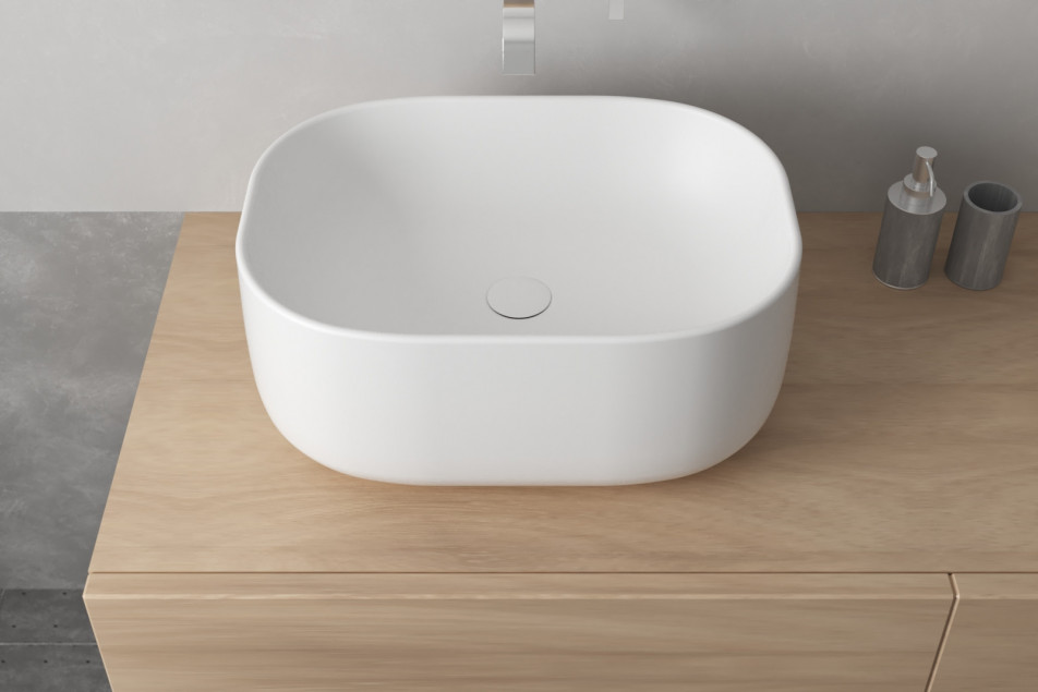 PLADIC KRION® freestanding bowl top view