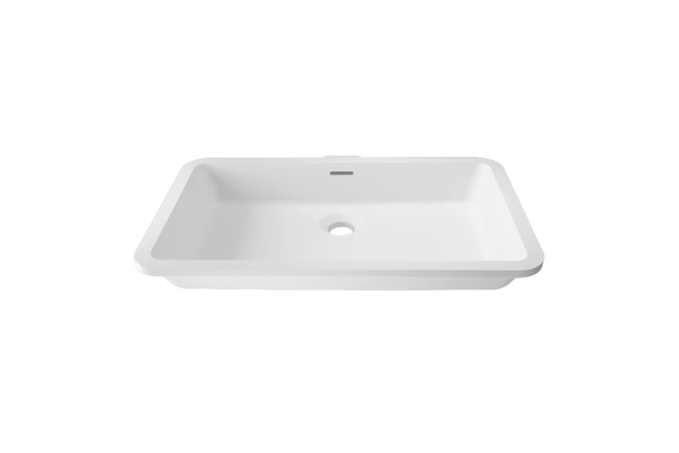 CREIZIC single washbasin in Krion® unconverted washbasin