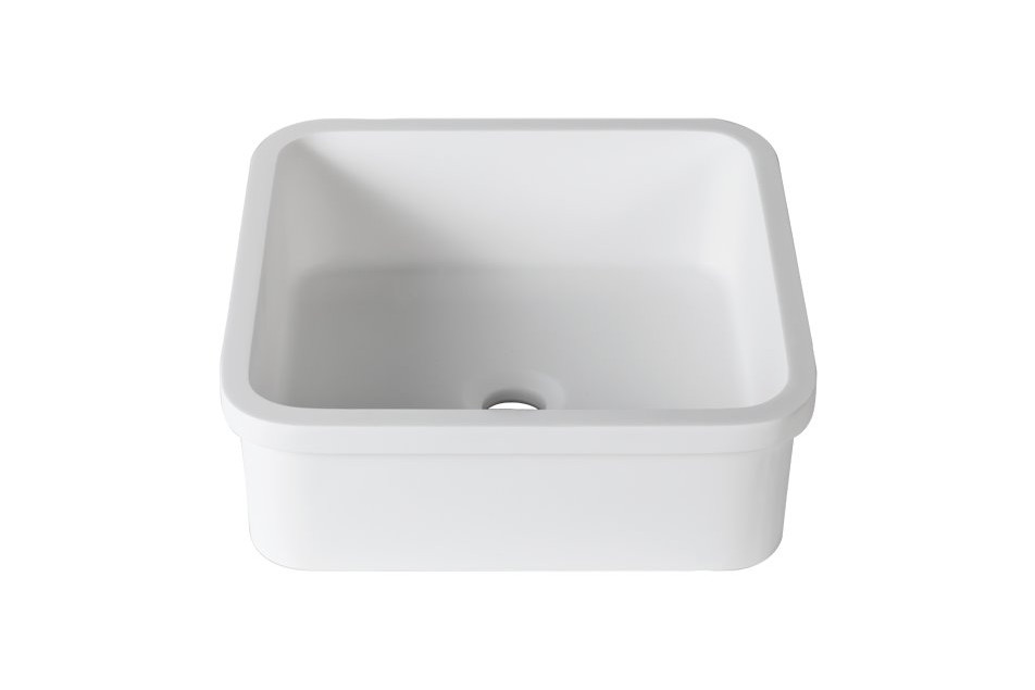 CAVALLO single washbasin in Krion® unconverted washbasin