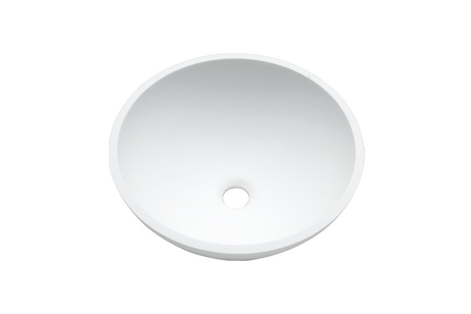 MOOREA double washbasin in Krion® unconverted washbasin