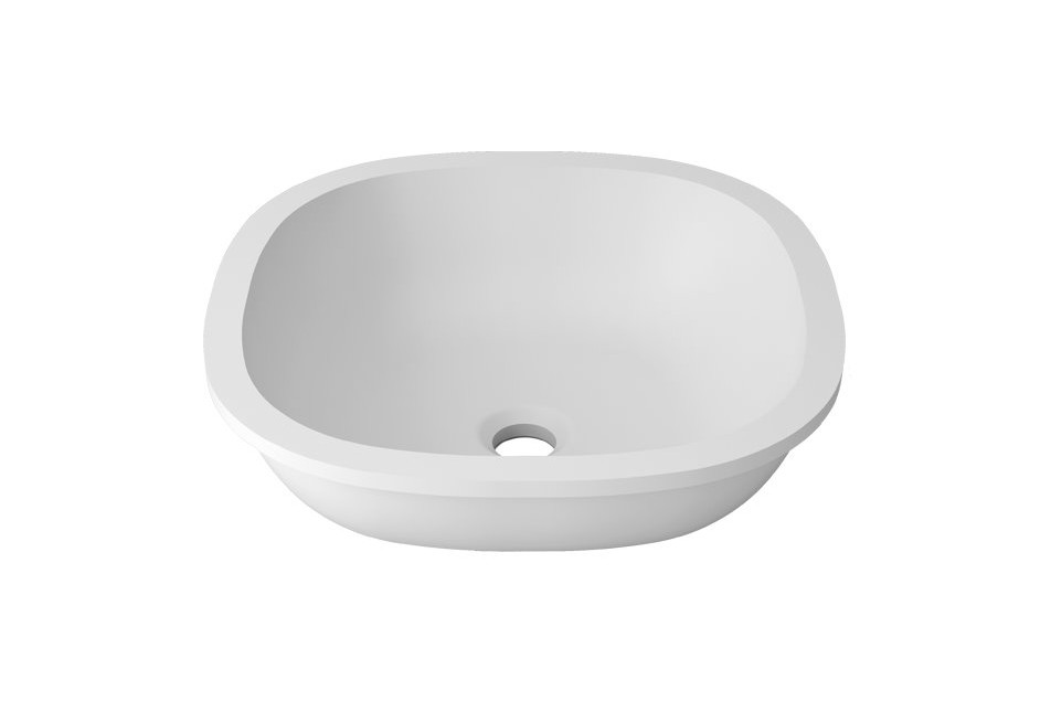 PARSEVAL double washbasin in Krion® unconverted washbasin