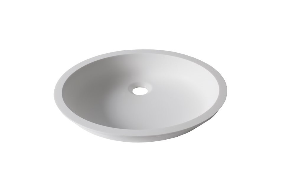 FUTUNA double washbasin in Krion® unconverted washbasin