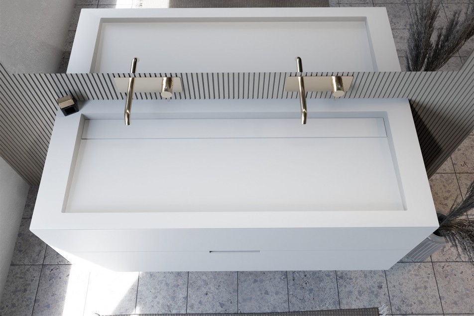 HONORE vanity unit - top view