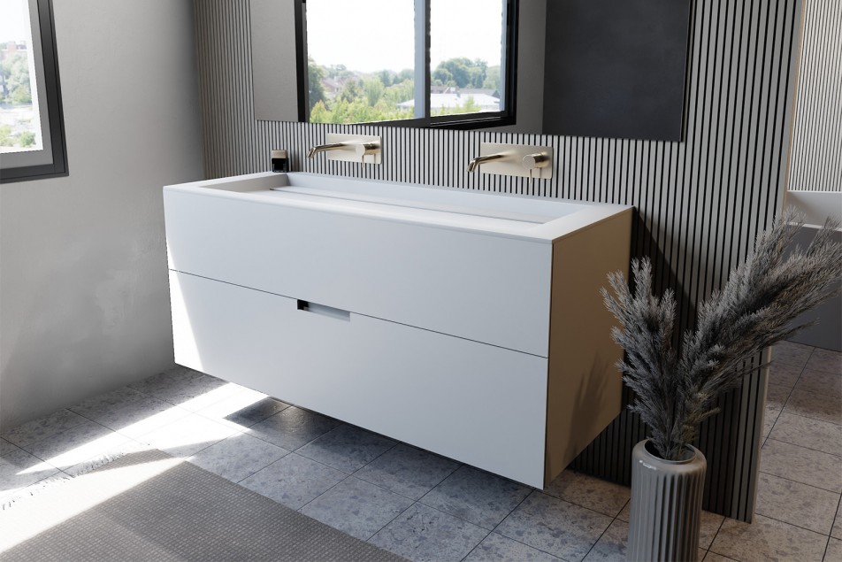 HONORE vanity unit - side view