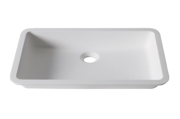 CAPENSE double washbasin in Krion® unconverted washbasin