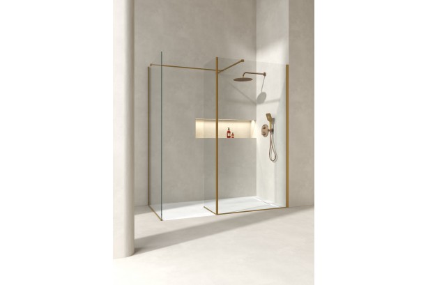 Chrome junction profile for NÉO shower screen