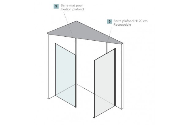 Ceiling bracket for NÉO...