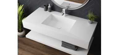 Wall-mounted sinks